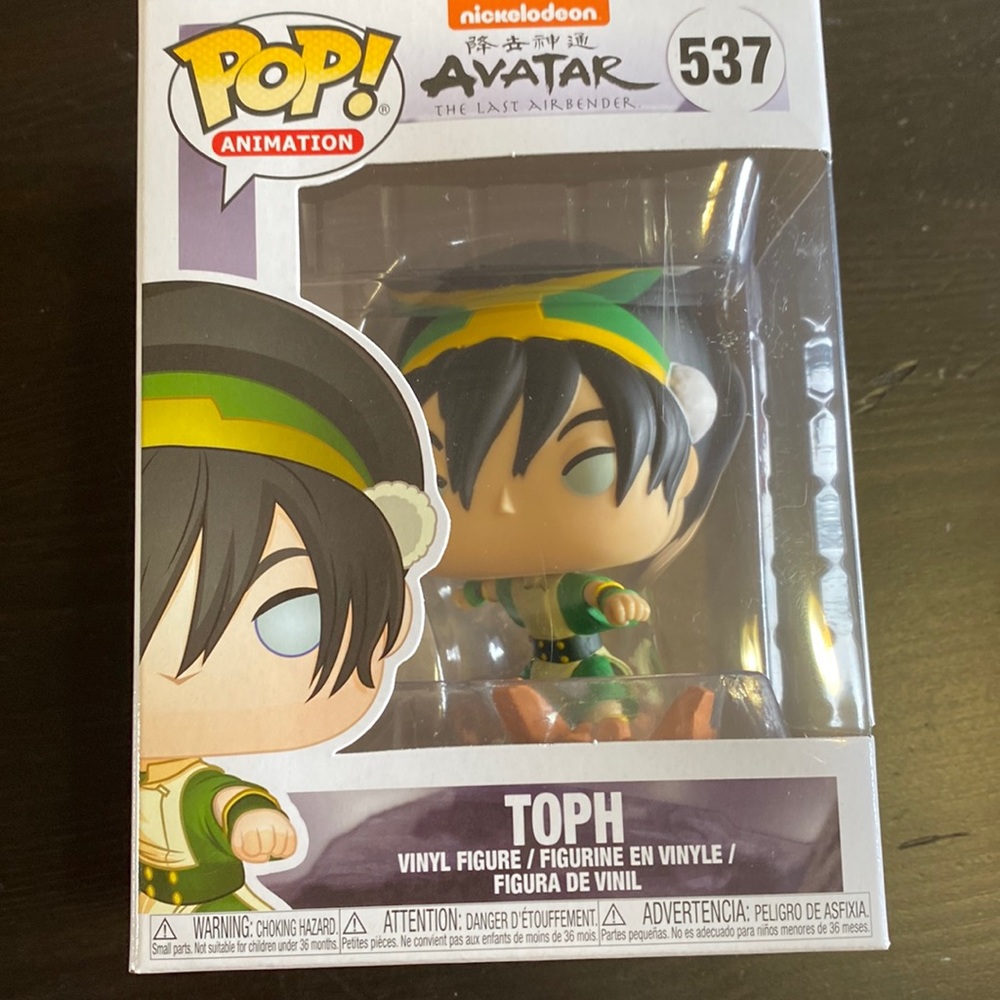 toph funko pop! from avatar